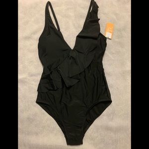 NWT asymmetrical swimsuit